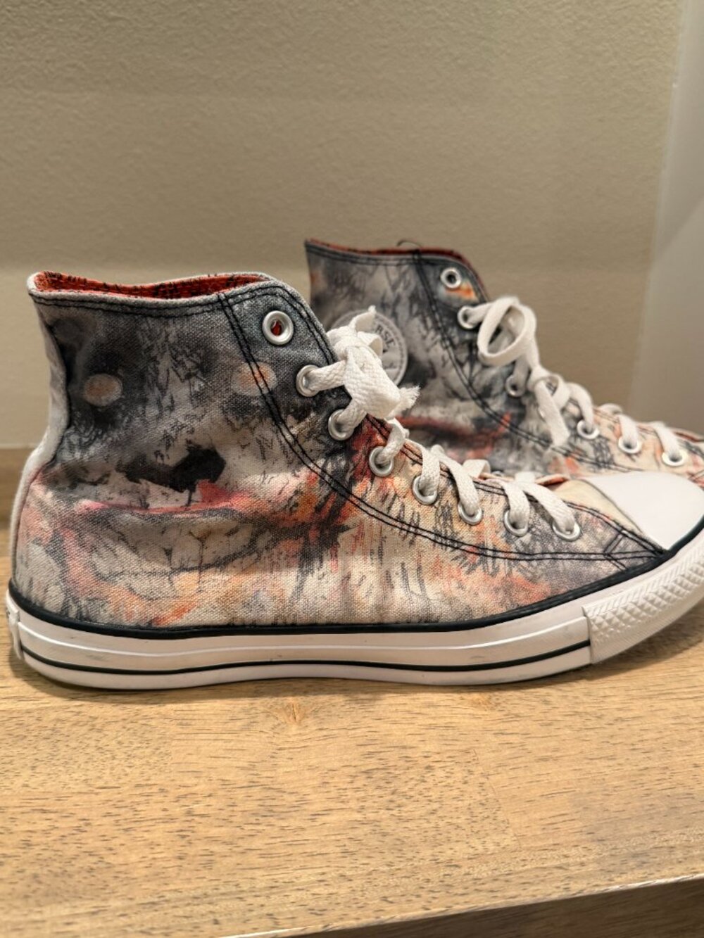 Converse All Star Joker Hi Top Sneakers Black White Men's Size 10 - Picture 7 of 9